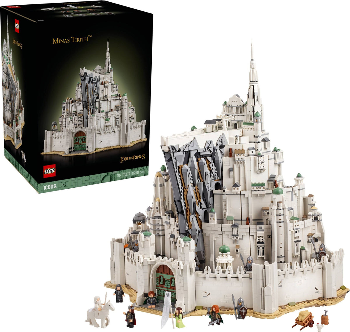 LEGO 11377 - Box front with model