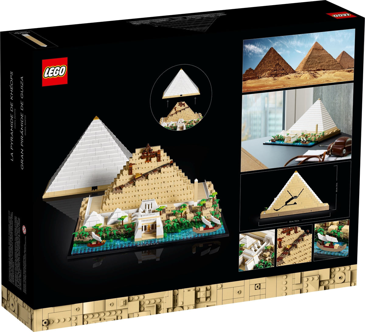 LEGO 21058 - Box rear