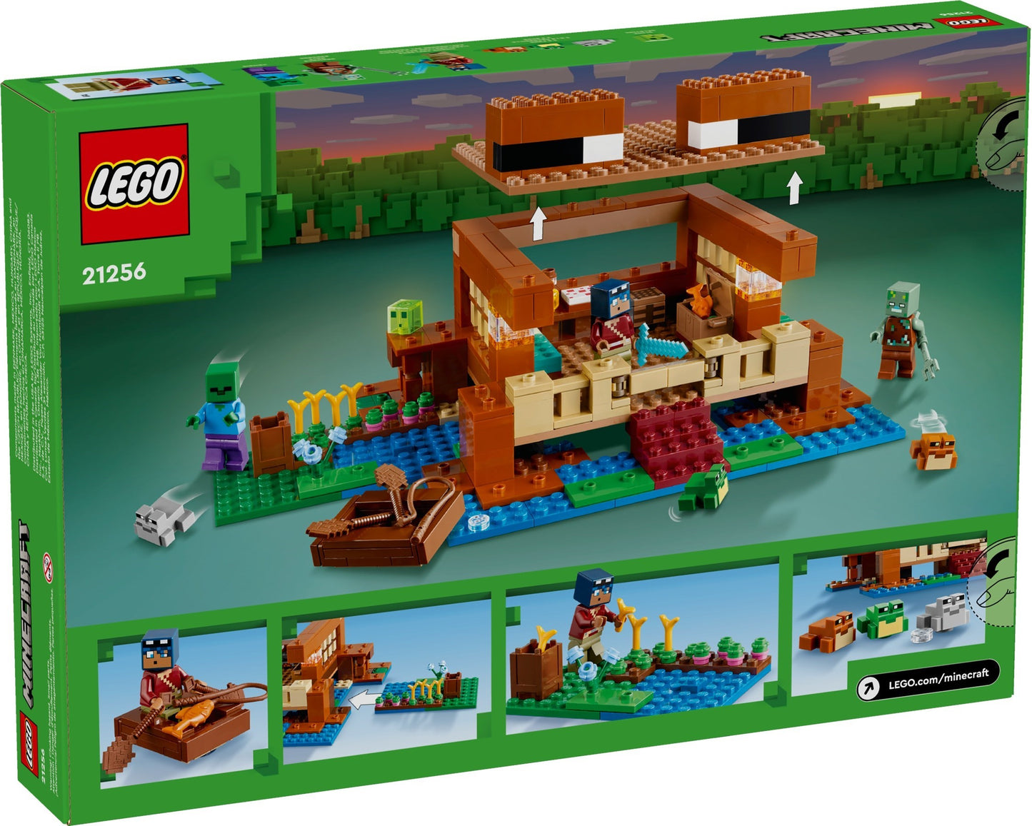 LEGO 21256 Minecraft The Frog House