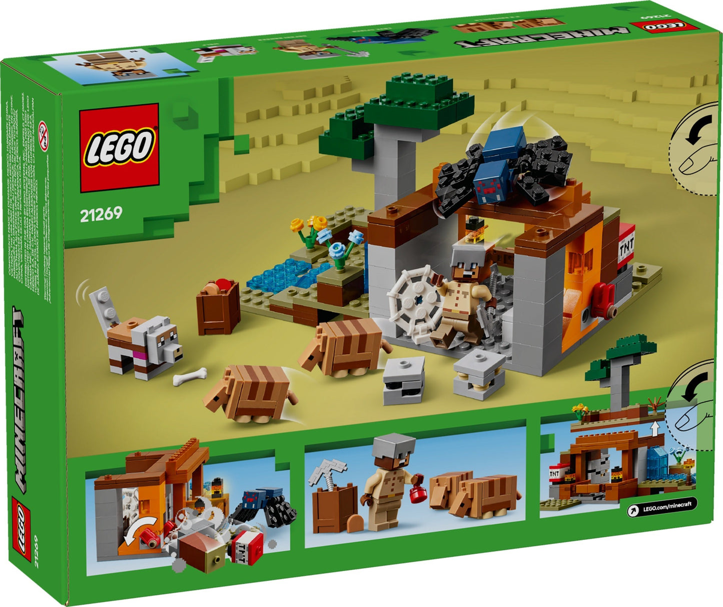 LEGO 21269 Minecraft The Armadillo Mine Expedition