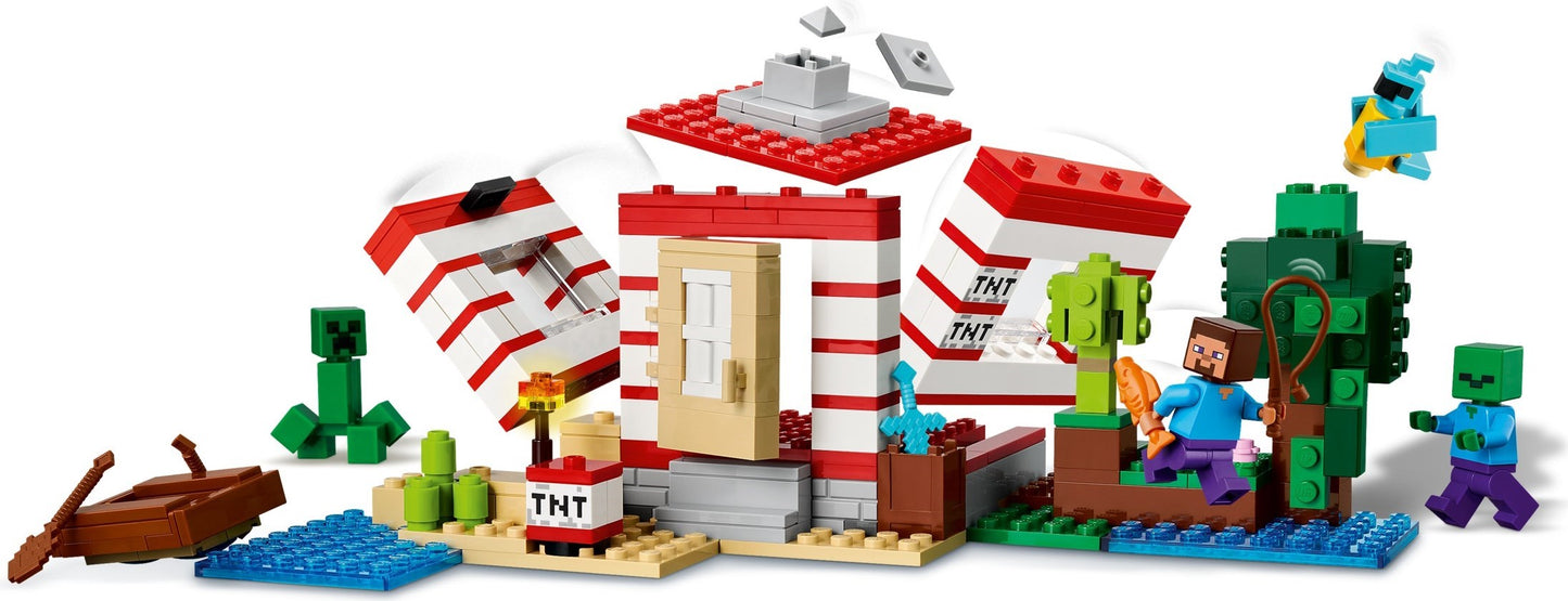 LEGO 21275 Minecraft The TNT Jungle House