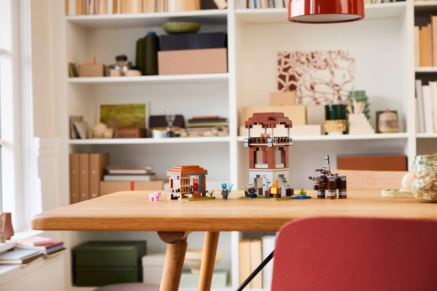 LEGO 21278 Minecraft The Pillager Outpost and Ravager