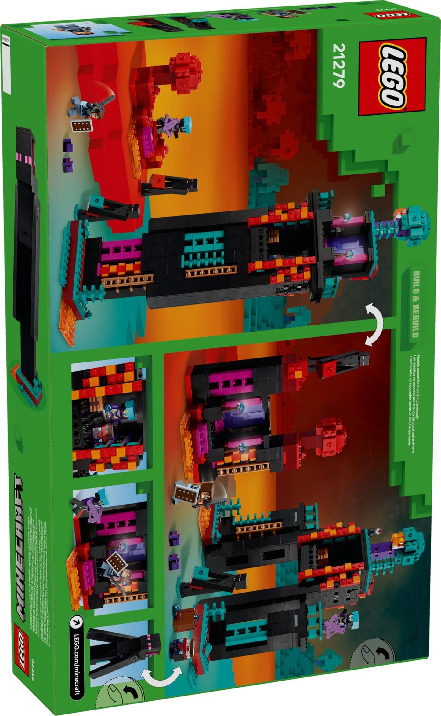 LEGO 21279 Minecraft The Enderman Tower