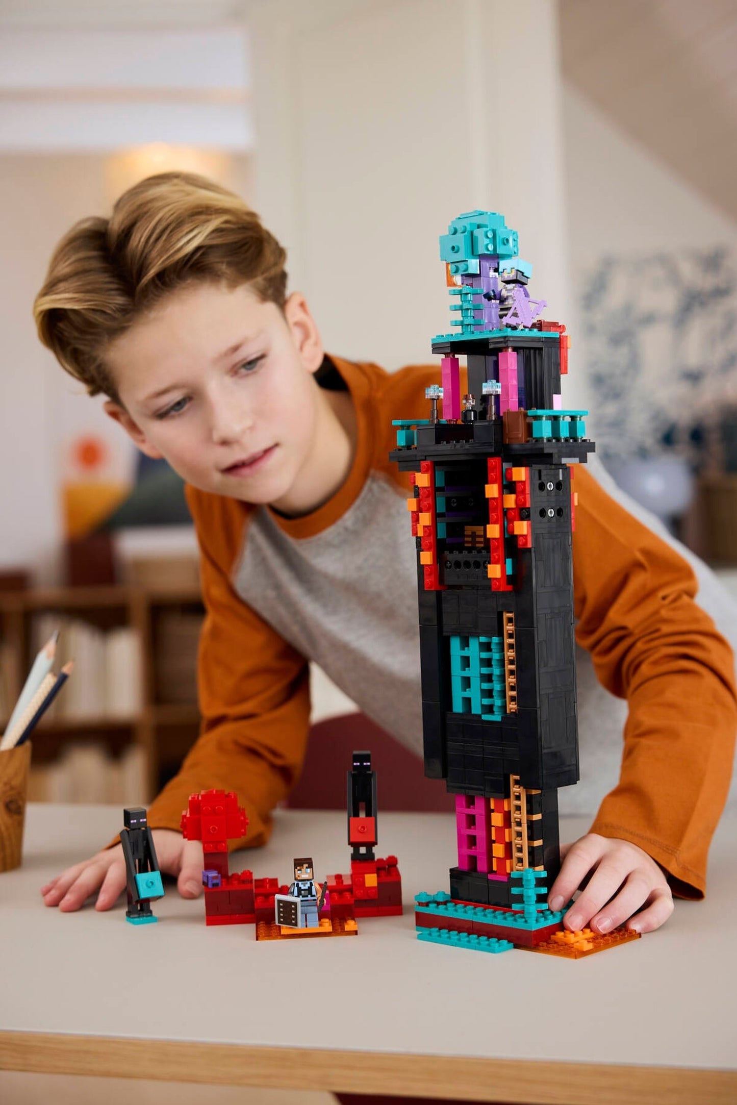LEGO 21279 Minecraft The Enderman Tower