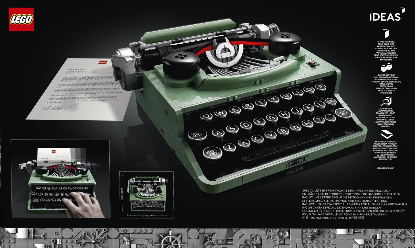 LEGO 21327 Ideas Typewriter