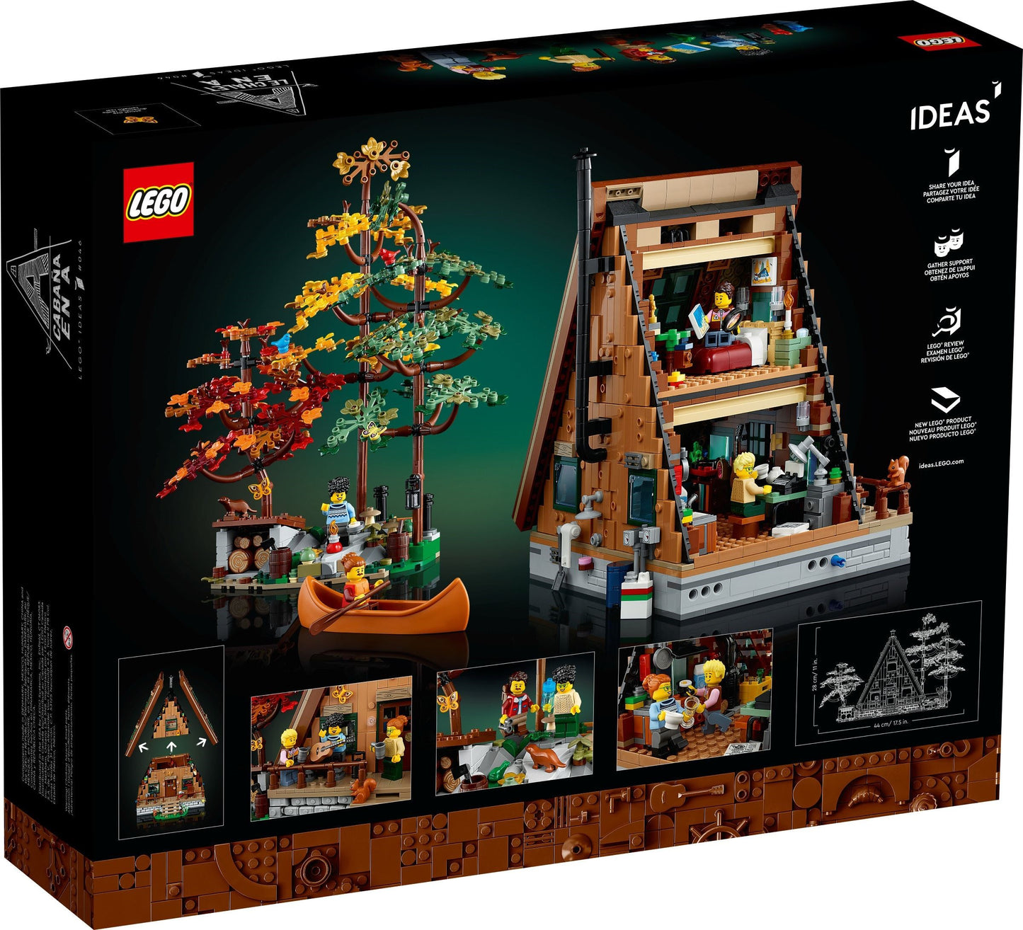LEGO 21338 Ideas A-Frame Cabin