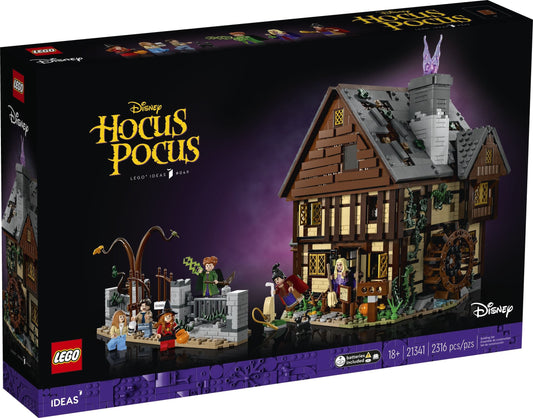 LEGO 21341 Ideas Disney Hocus Pocus: The Sanderson Sisters' Cottage