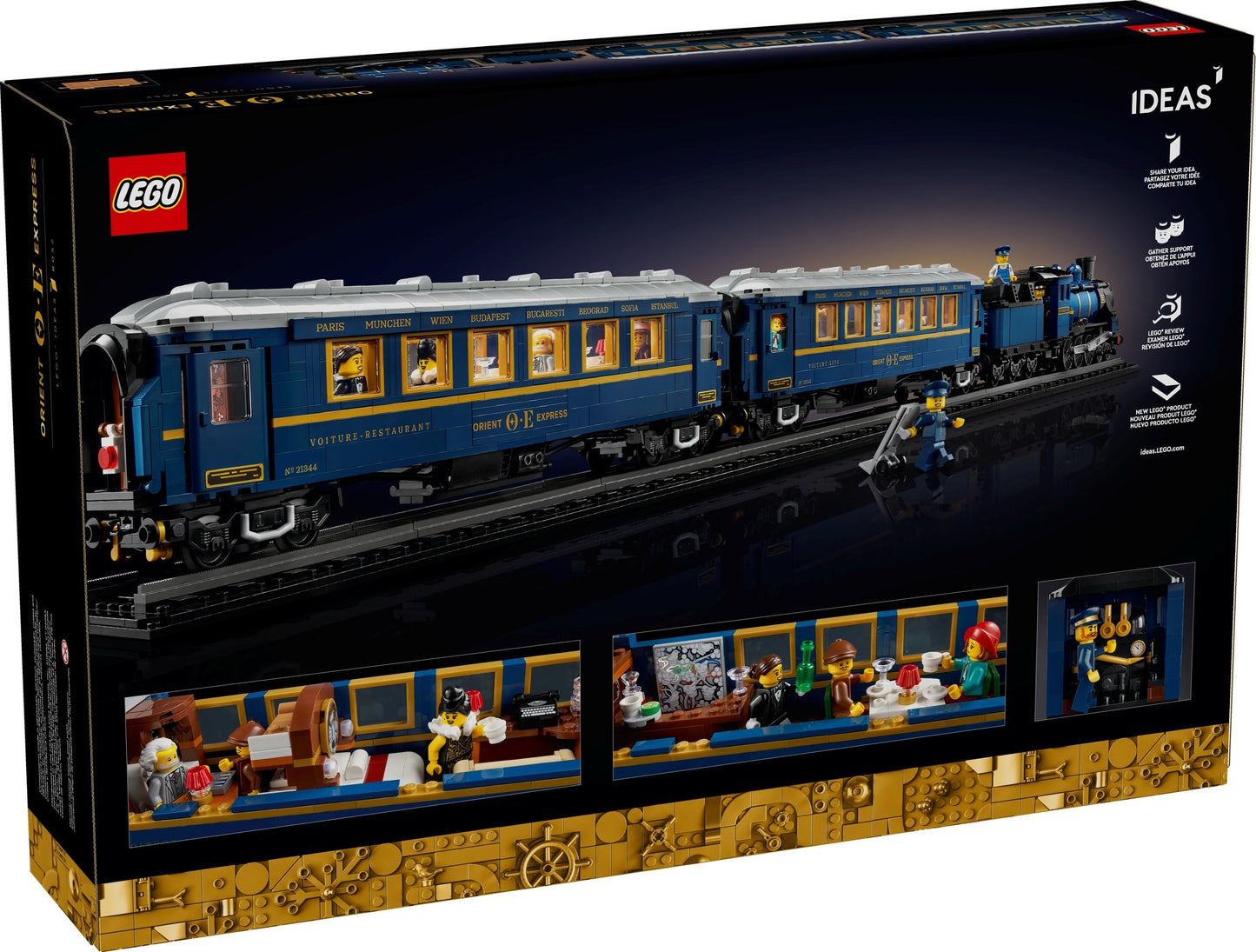 LEGO 21344 Ideas The Orient Express Train