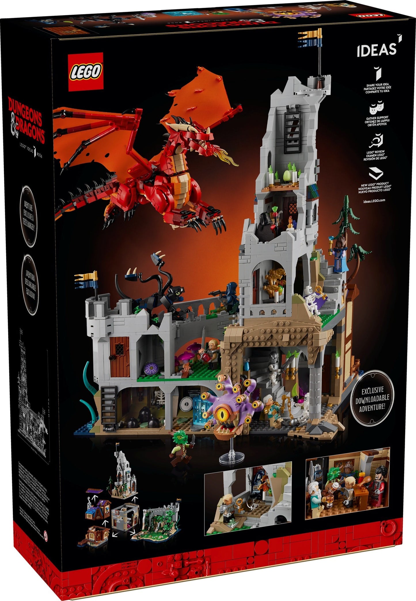 LEGO 21348 Ideas Dungeons & Dragons: Red Dragon's Tale