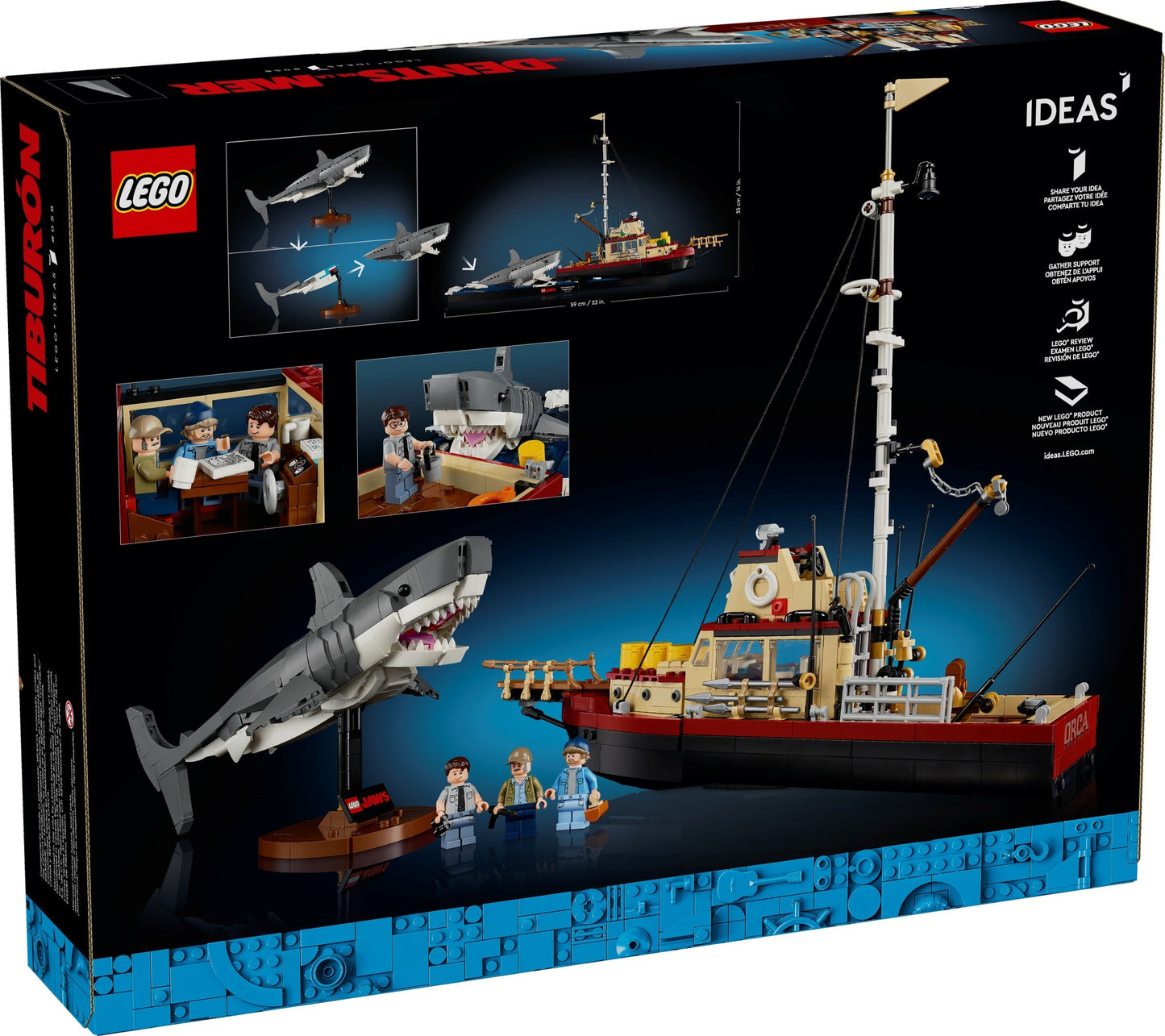LEGO 21350 Ideas Jaws