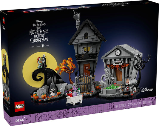 LEGO 21351 Ideas Disney Tim Burton's The Nightmare Before Christmas
