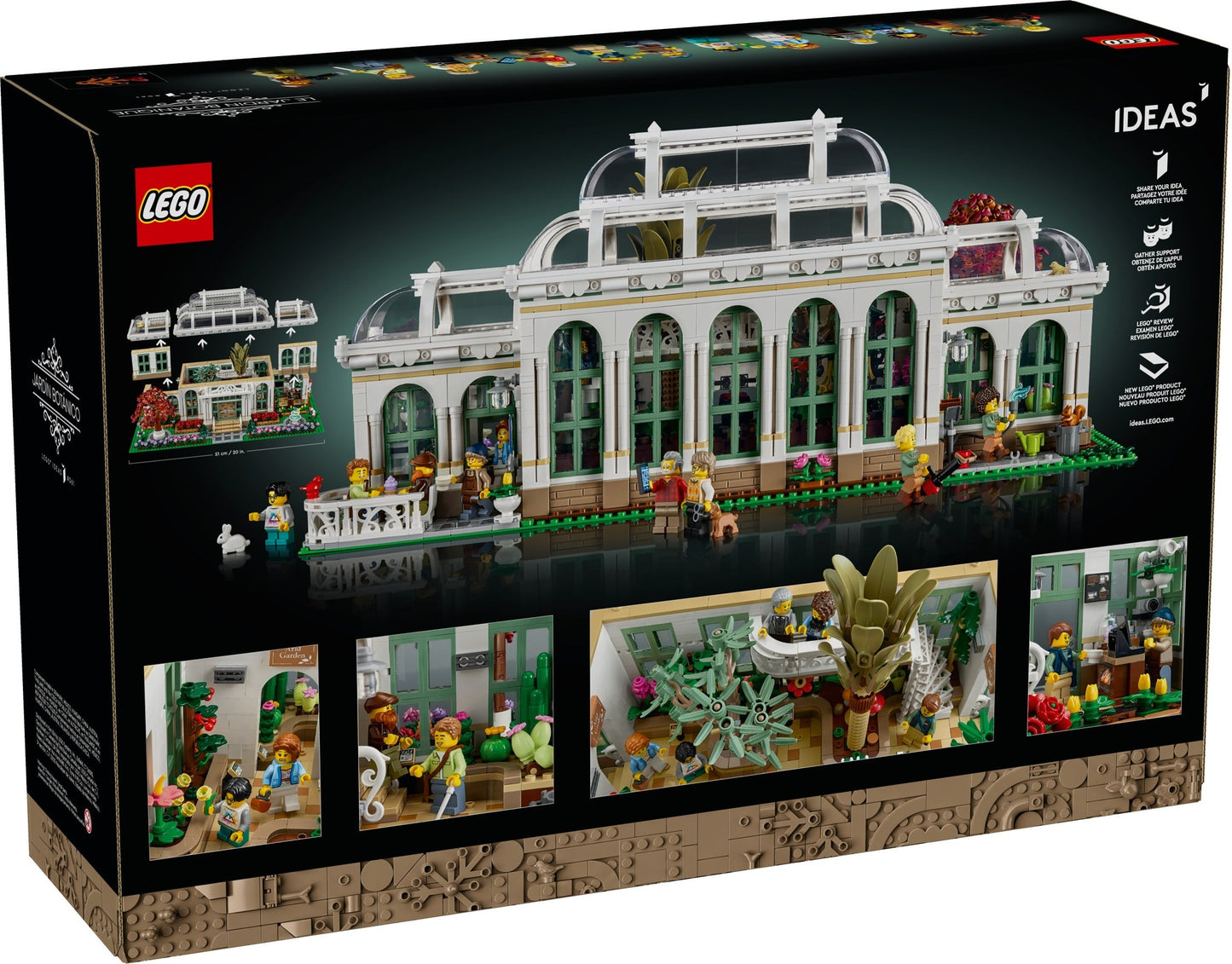 LEGO 21353 Ideas The Botanical Garden