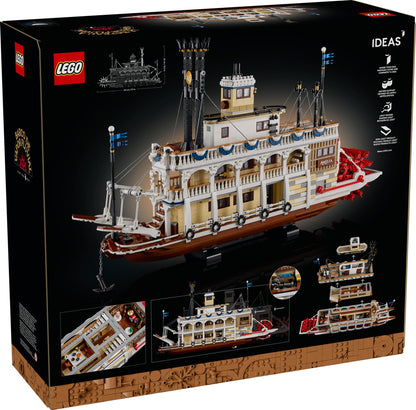 LEGO 21356 Ideas River Steamboat