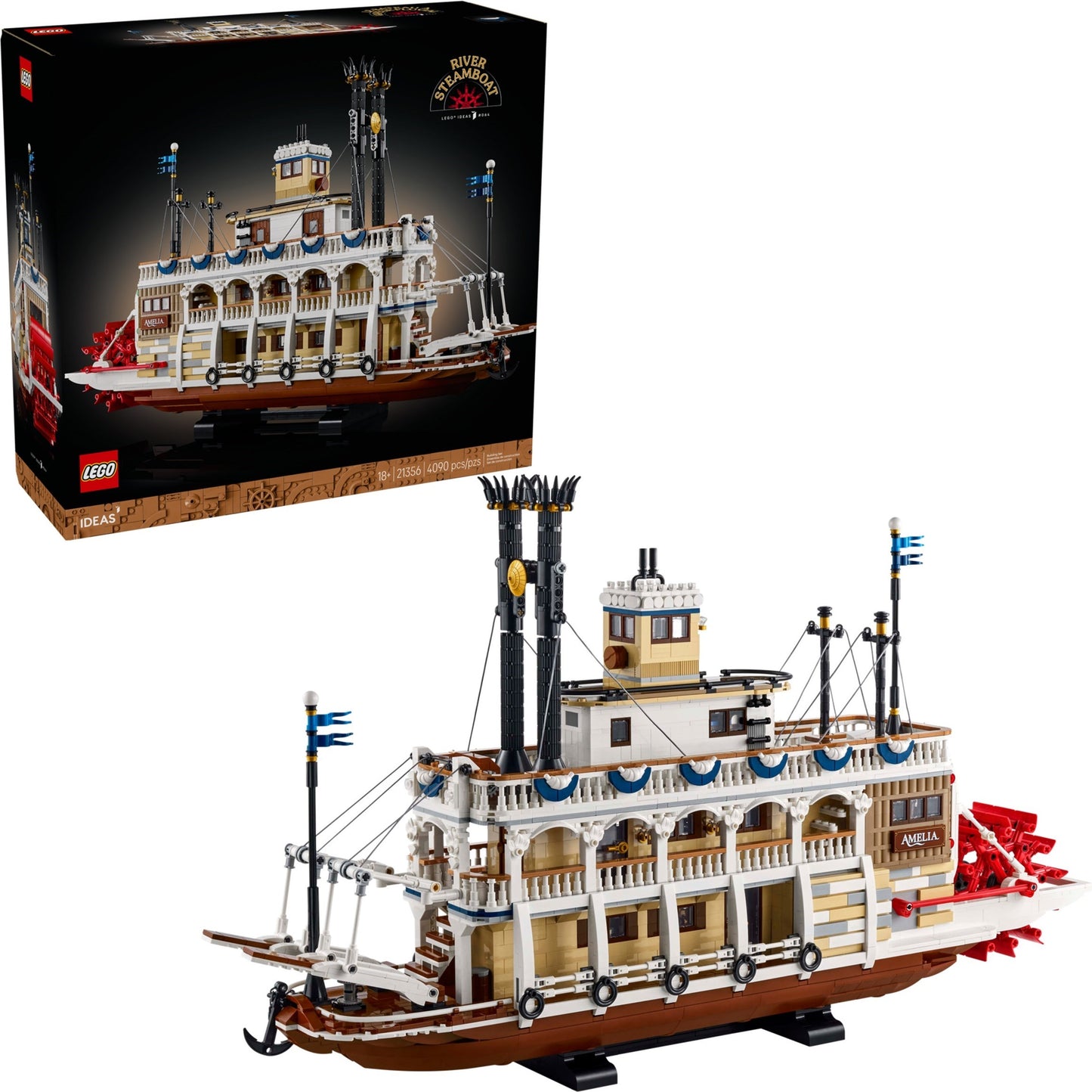 LEGO 21356 Ideas River Steamboat