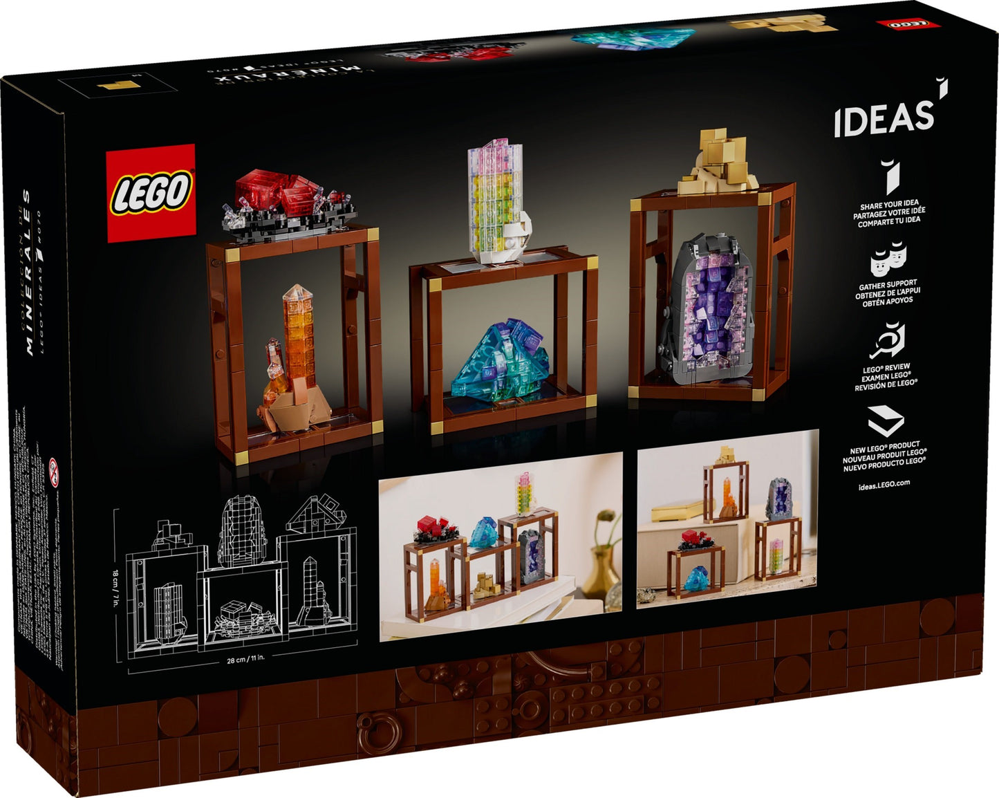 LEGO 21362 Ideas Mineral Collection