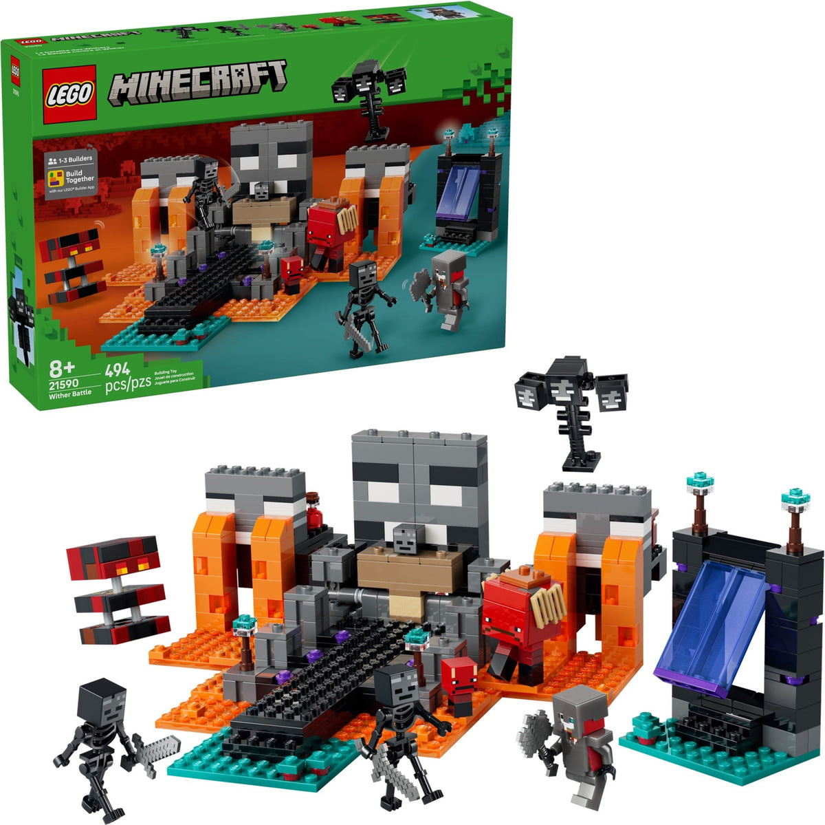 LEGO 21590 Wither Battle - imperfect box