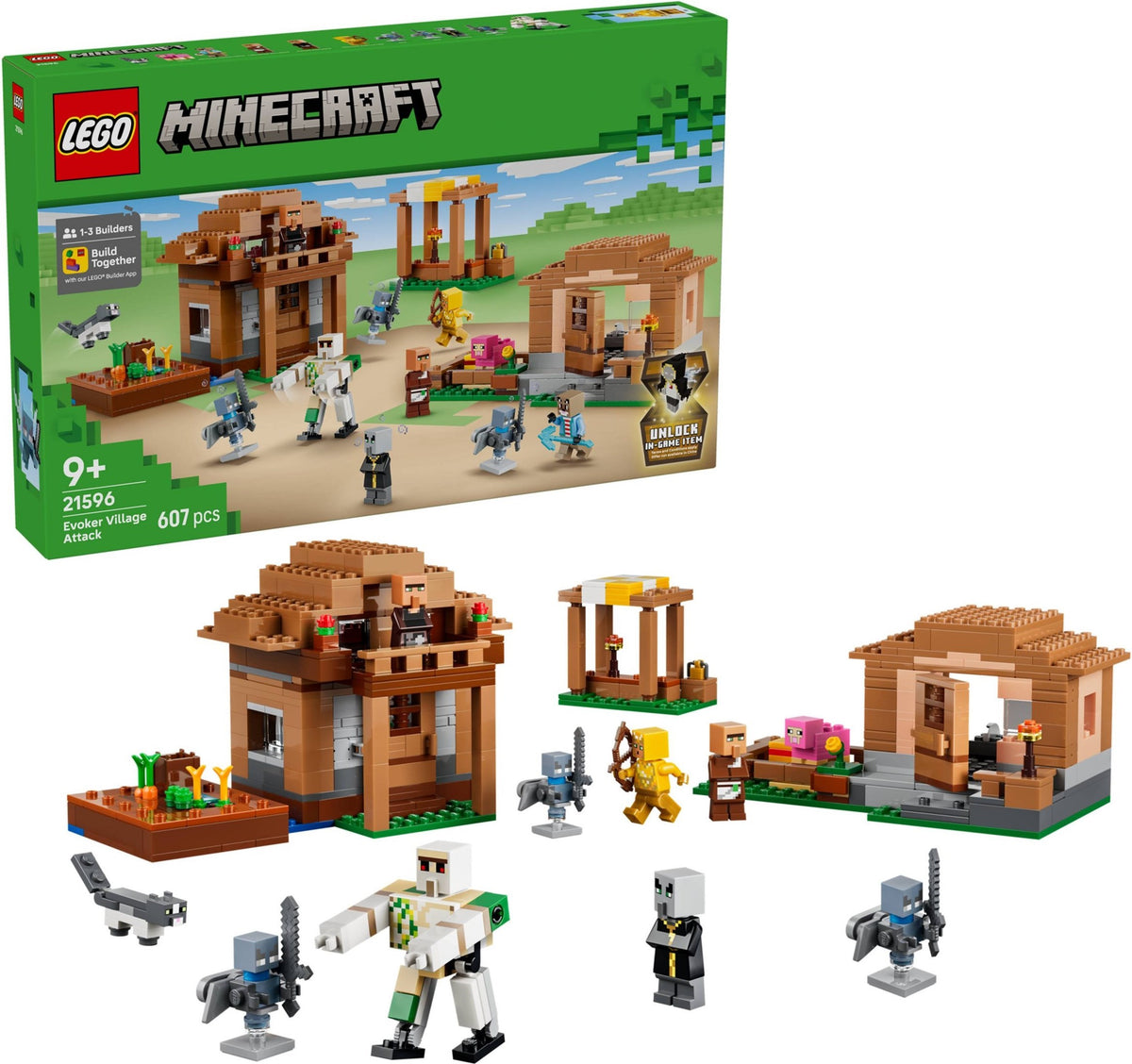 LEGO 21596 - Box front with model