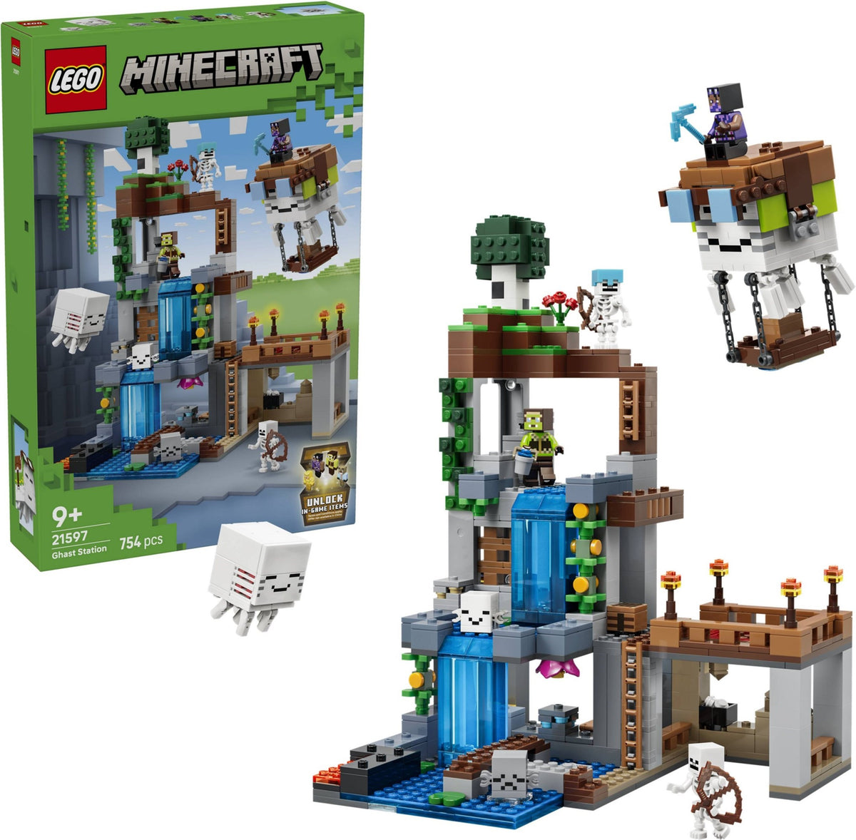 LEGO 21597 - Box front with model
