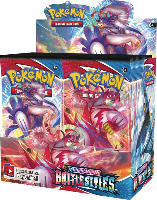 Pokemon TCG Sword & Shield Battle Styles Booster Box (SWSH05) - 36 Packs