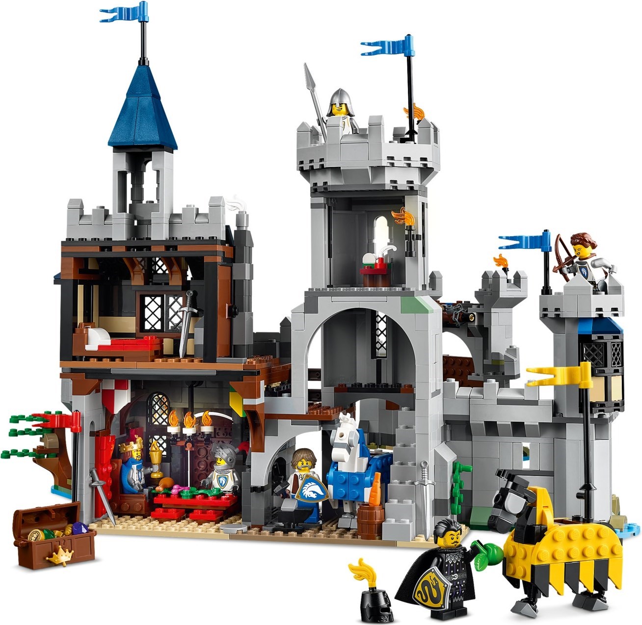LEGO 31168 Creator 3 in 1 Medieval Horse Knight Castle