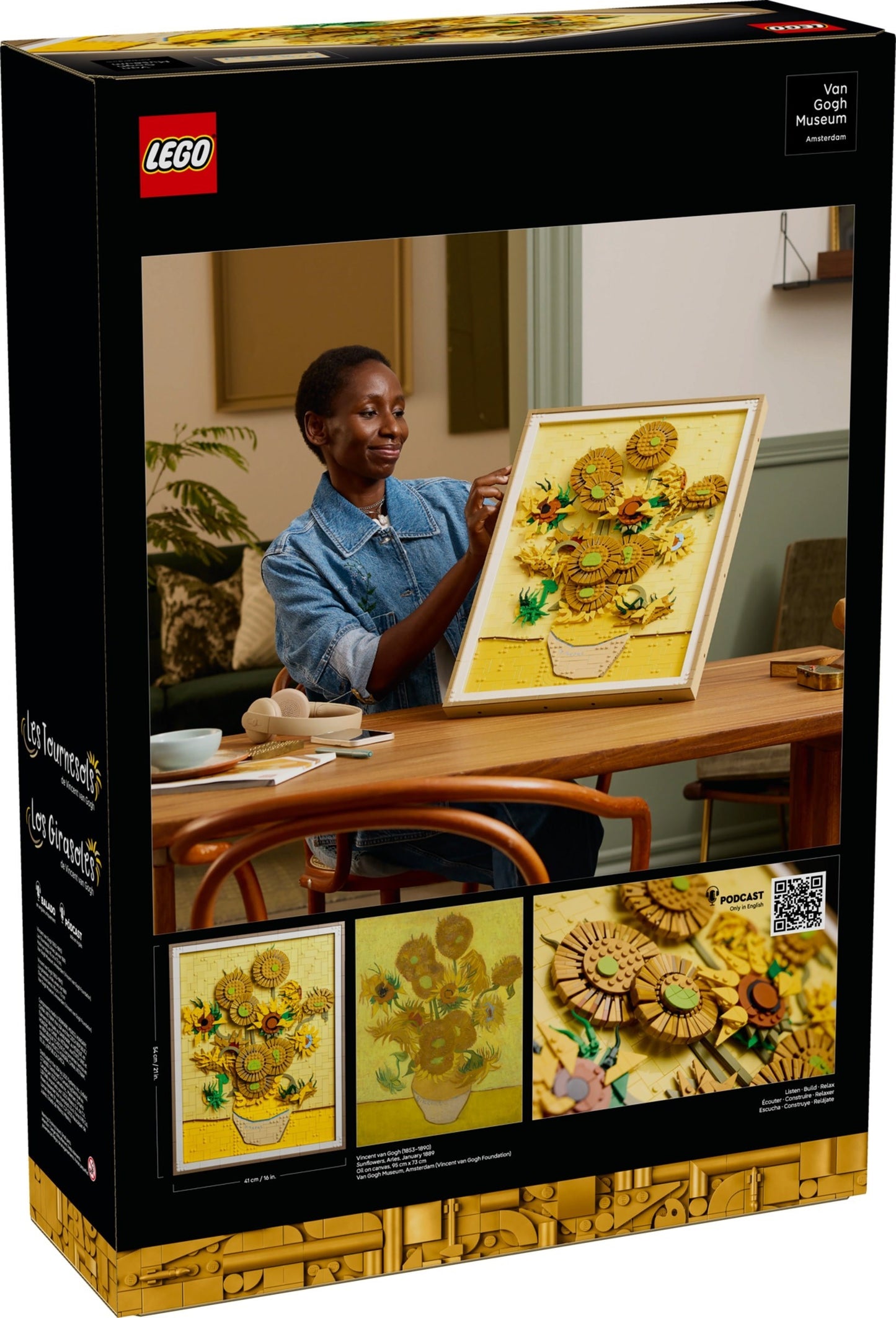 LEGO 31215 ART Vincent van Gogh – Sunflowers