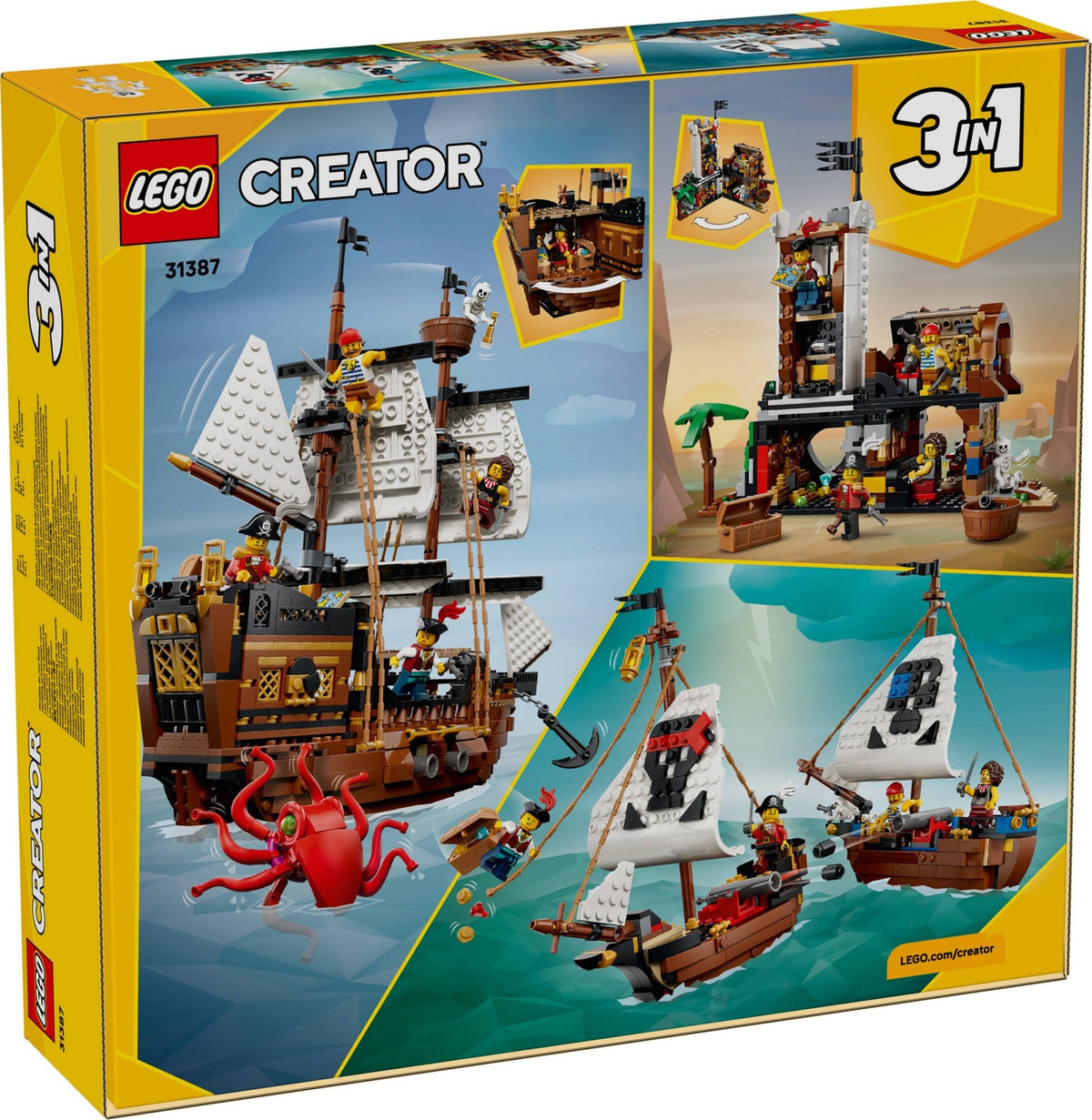 LEGO 31387 - Box rear