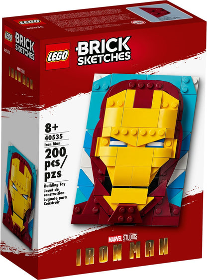 LEGO 40535 Brick Sketches Iron Man