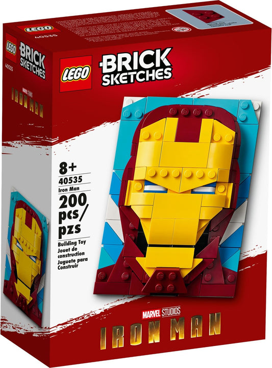 LEGO 40535 Brick Sketches Iron Man