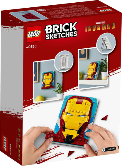 LEGO 40535 Brick Sketches Iron Man