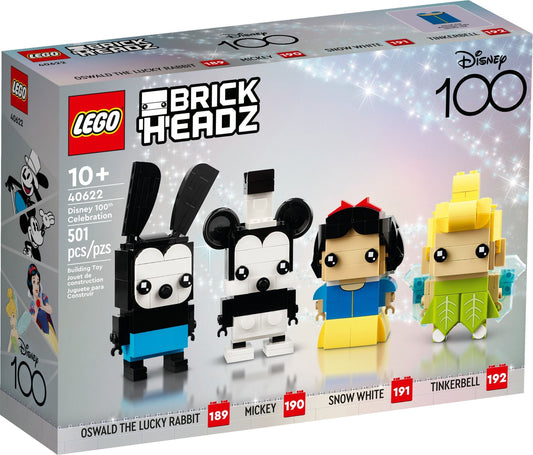 LEGO 40622 Brickheadz Disney 100th Celebration