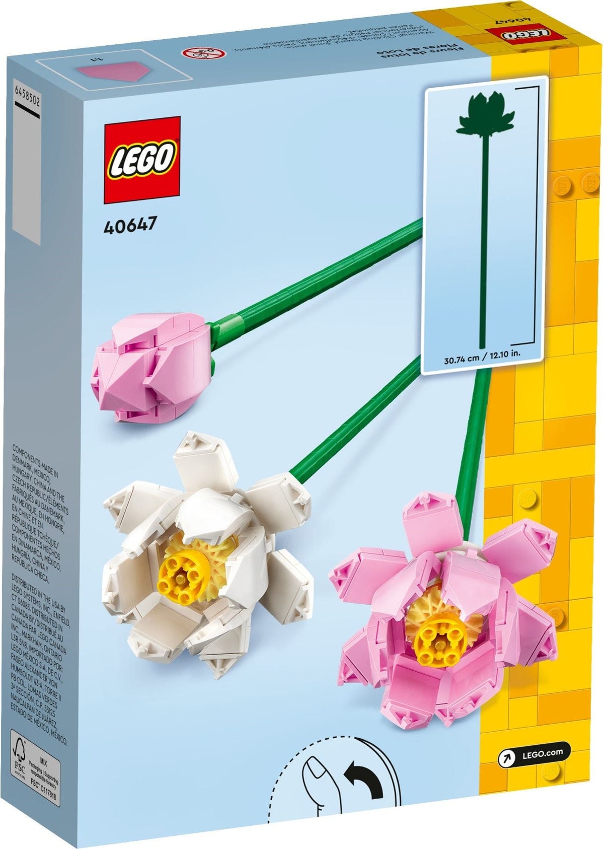 LEGO 40647 Lotus Flowers