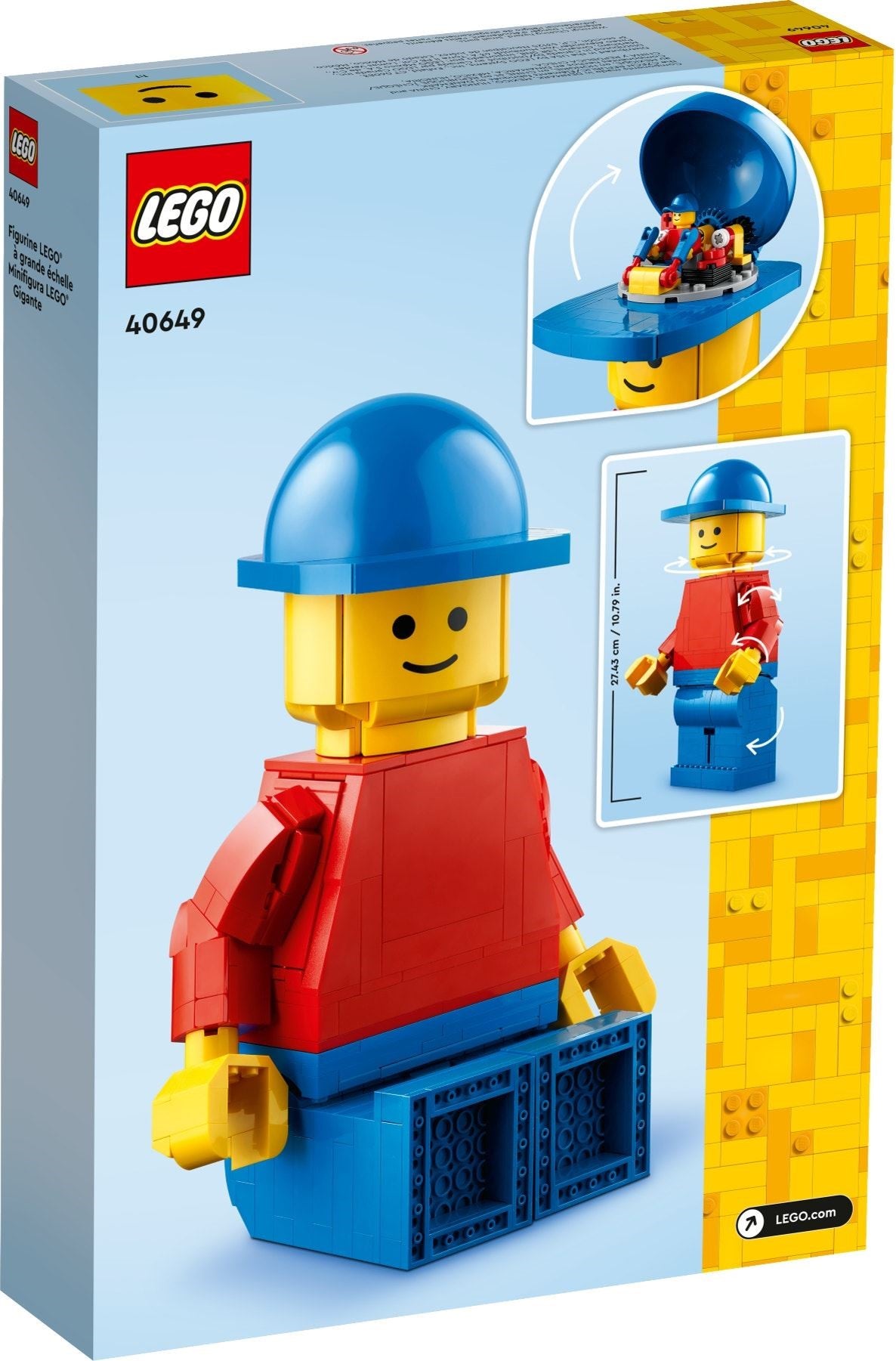 LEGO 40649 Up-Scaled LEGO Minifigure