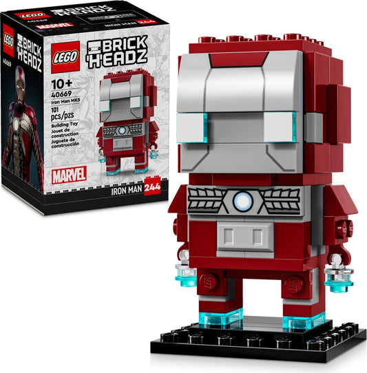 LEGO 40669 Brickheadz Iron Man MK5 Figure