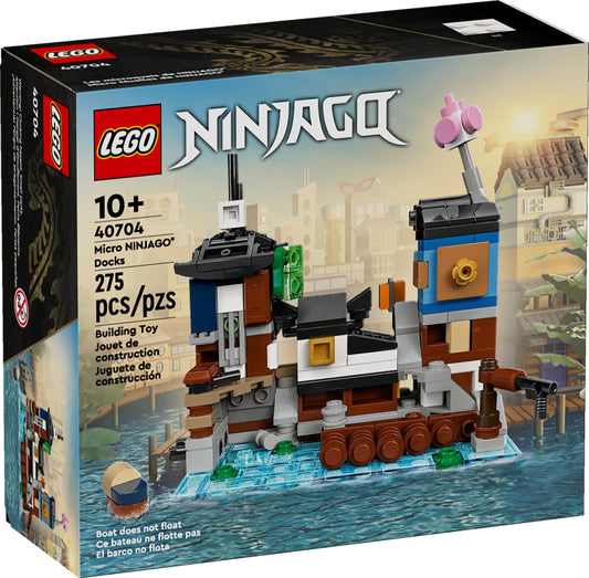LEGO 40704 Ninjago Micro NINJAGO Docks - Limited Edition