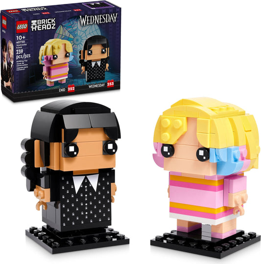 LEGO 40750 Brickheadz Wednesday & Enid