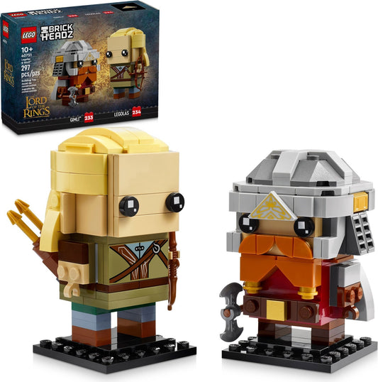 LEGO 40751 Brickheadz Legolas & Gimli - The Lord of the Rings