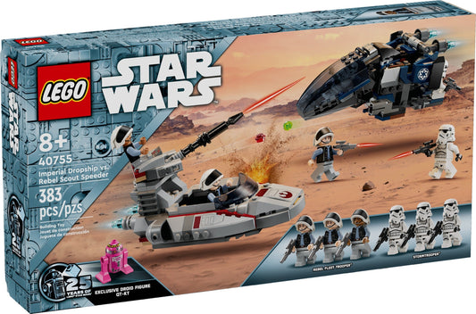 LEGO 40755 Star Wars Imperial Dropship vs. Rebel Scout Speeder