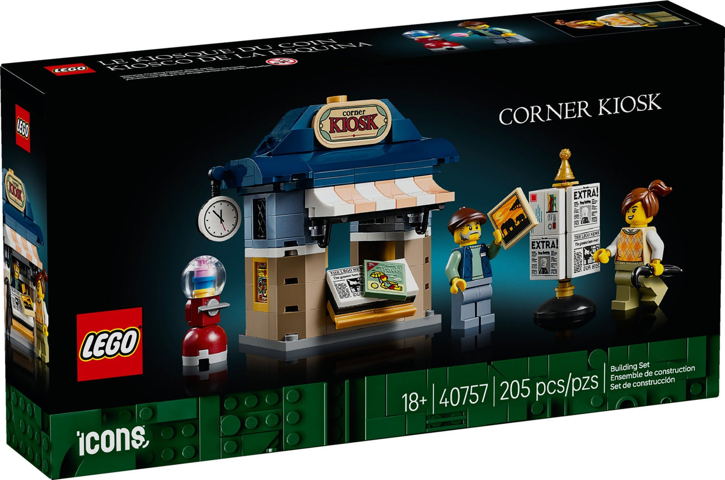 LEGO 40757 Icons Corner Kiosk - Promotional Limited Edition