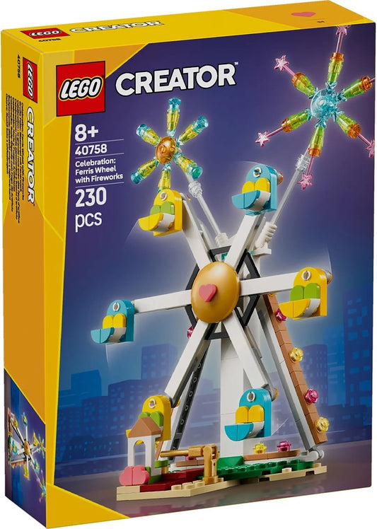 LEGO 40758 Creator Celebration: Ferris Wheel with Fireworks - Limited Edition
