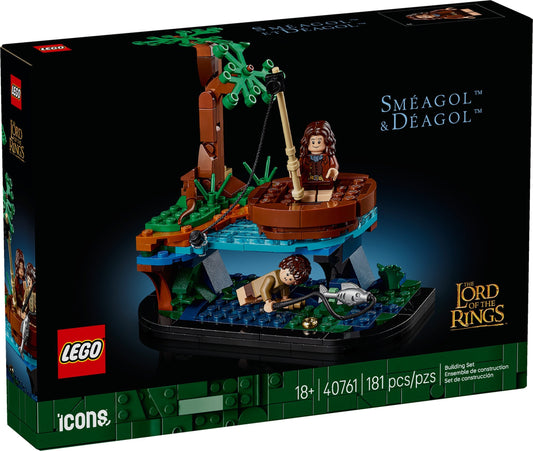 LEGO 40761 Icons The Lord of the Rings: Sméagol & Déagol - Limited Edition
