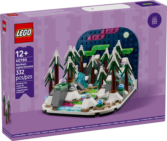 LEGO 40785 Promotional Northern Lights Diorama