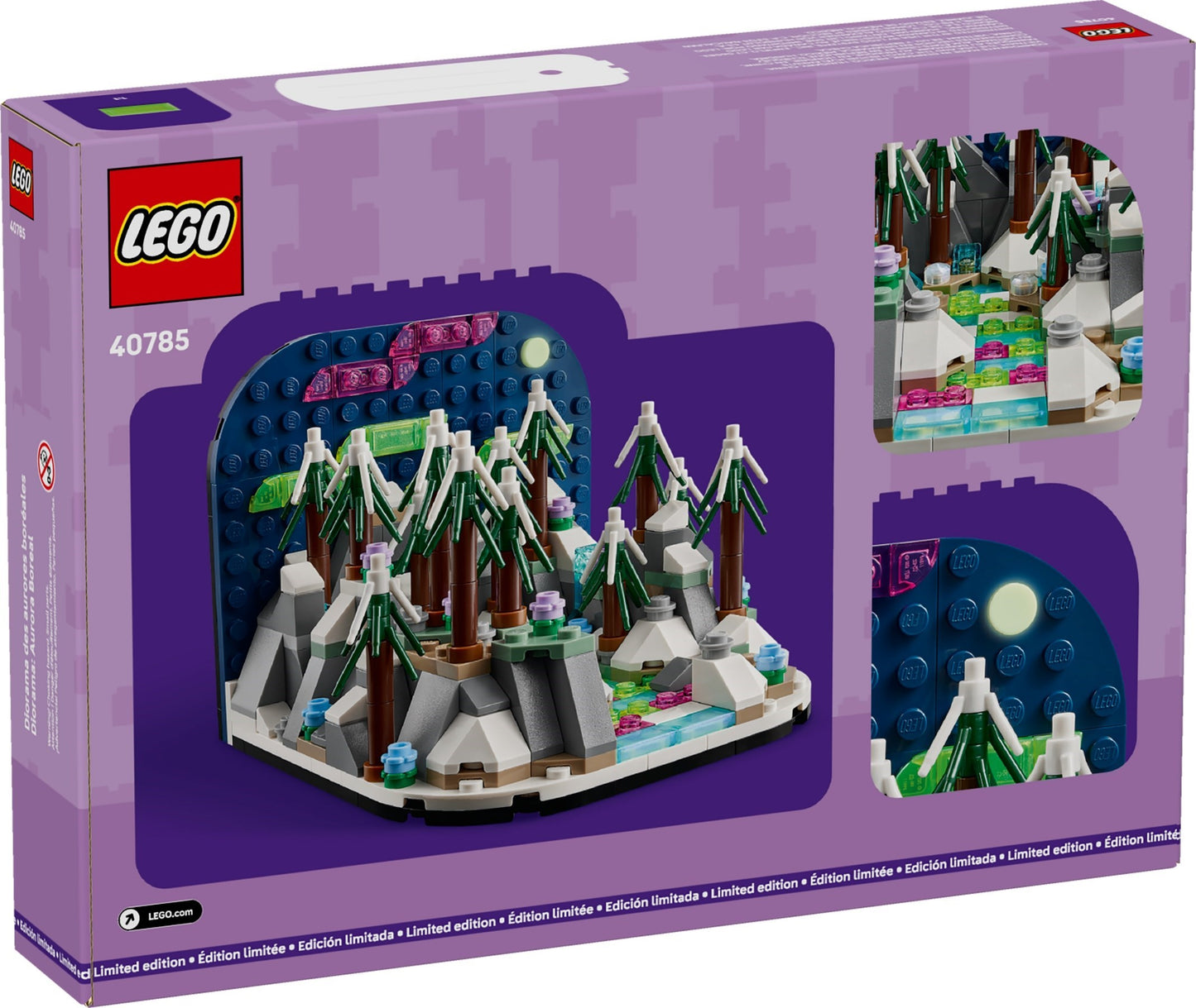 LEGO 40785 Promotional Northern Lights Diorama
