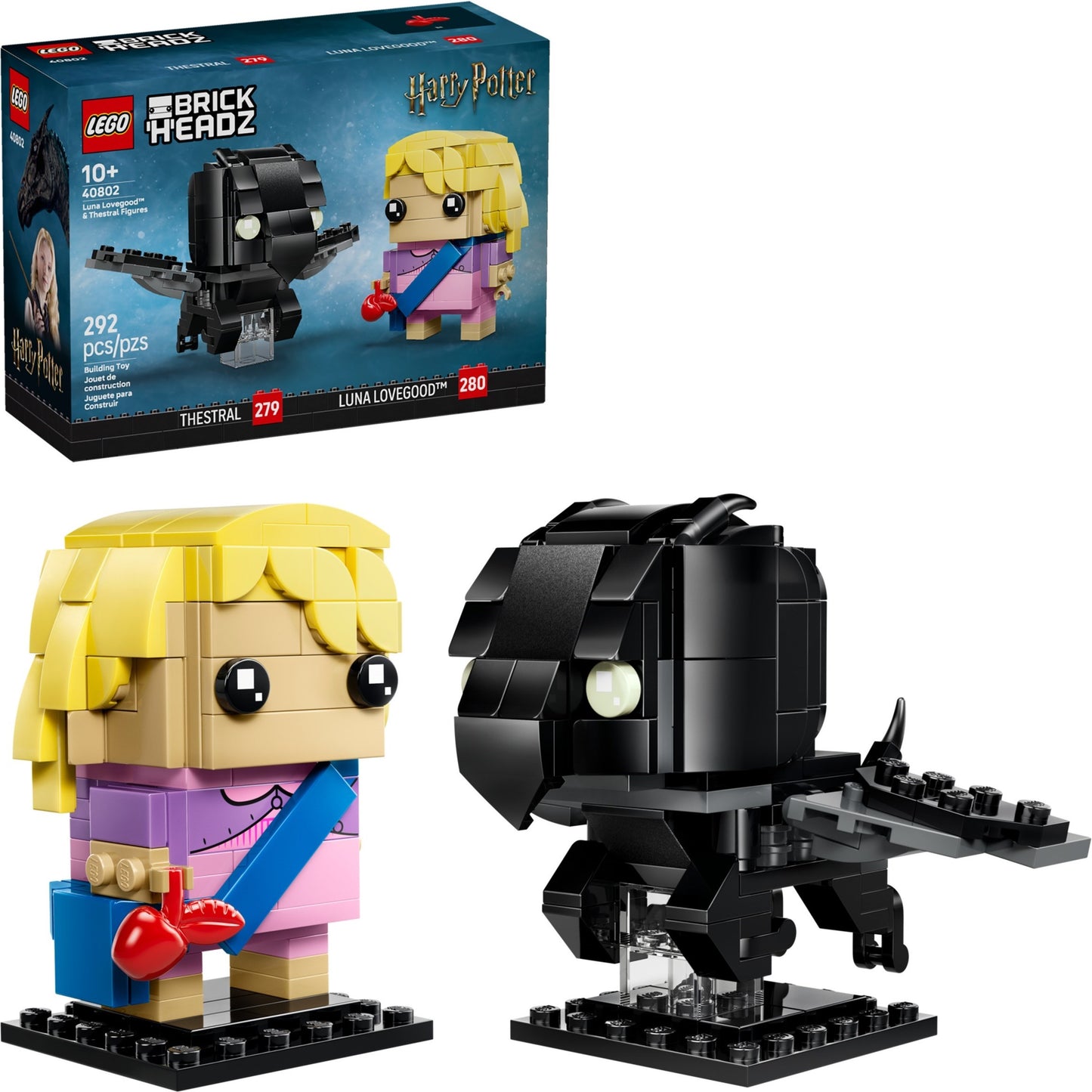 LEGO 40802 Brickheadz Luna Lovegood & Thestral Figures