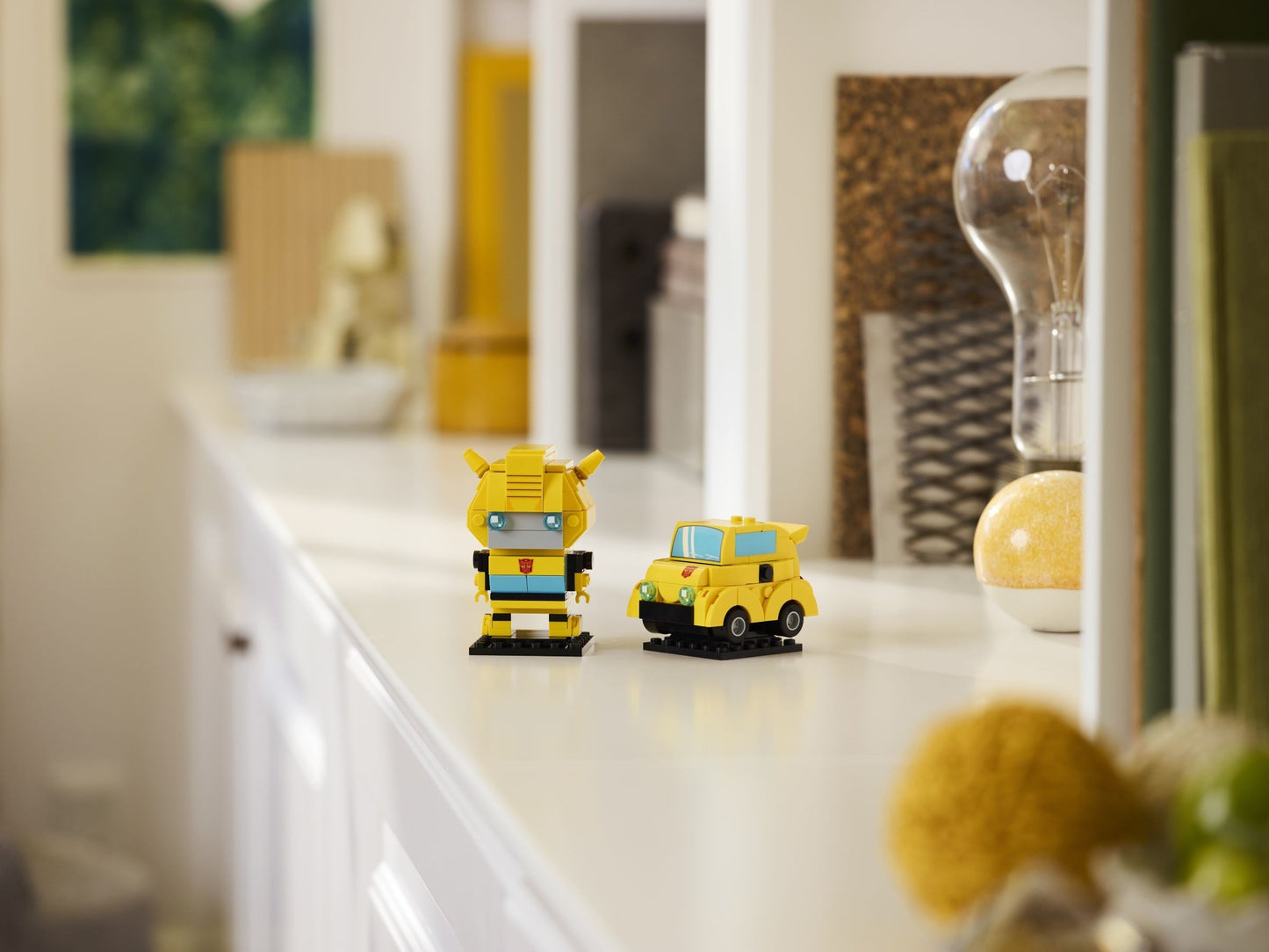 LEGO 40804 Brickheadz Bumblebee Robot & Vehicle - Transformers