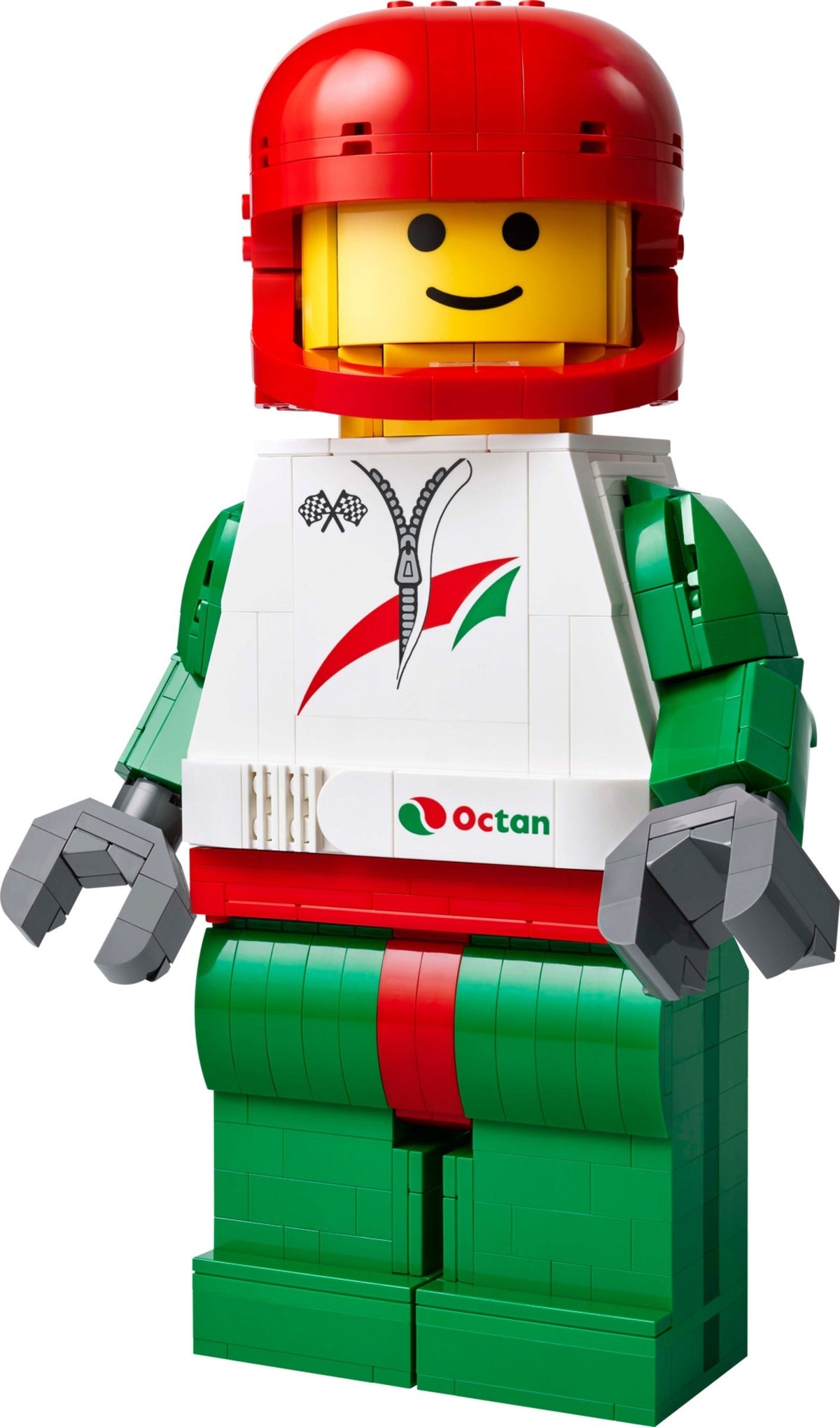LEGO 40819 Up-Scaled Racing Driver Minifigure - imperfect box