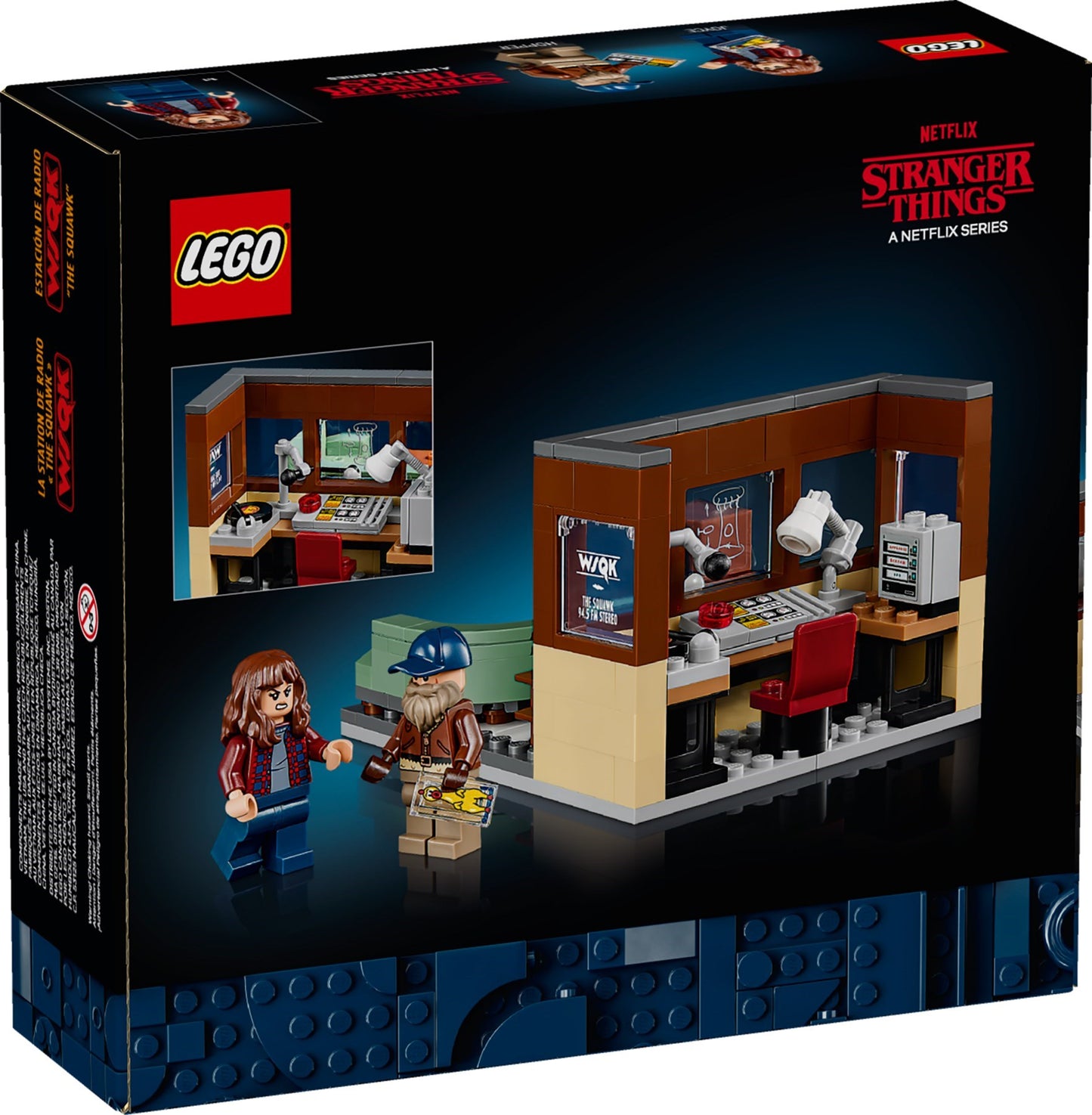 LEGO 40891 Icons Stranger Things: WSQK Radio Station