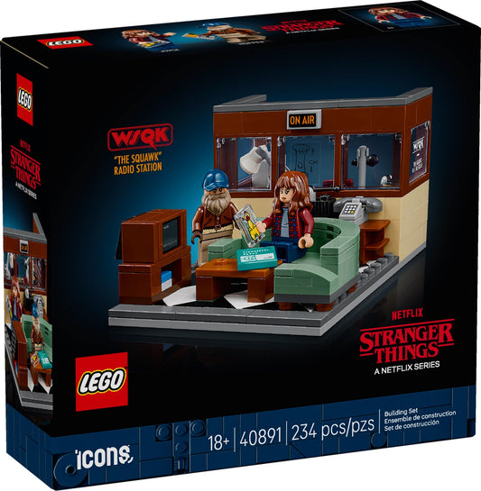 LEGO 40891 Icons Stranger Things: WSQK Radio Station