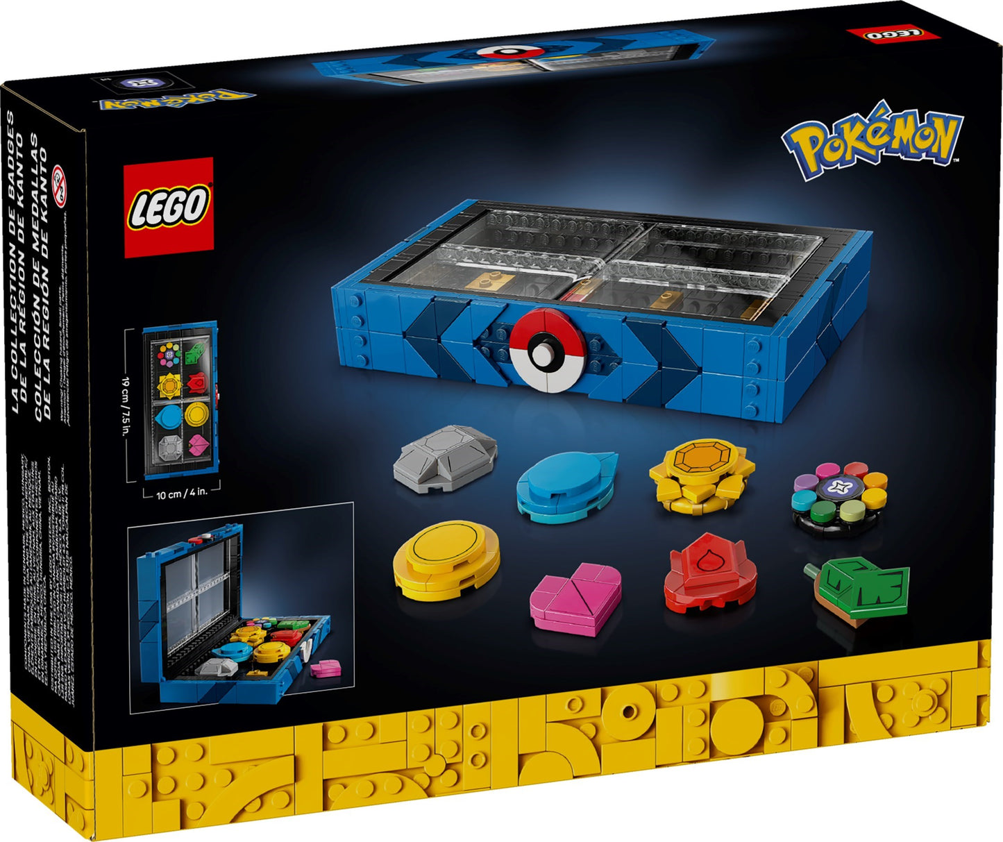 LEGO 40892 Pokemon Kanto Region Badge Collection - Limited Edition