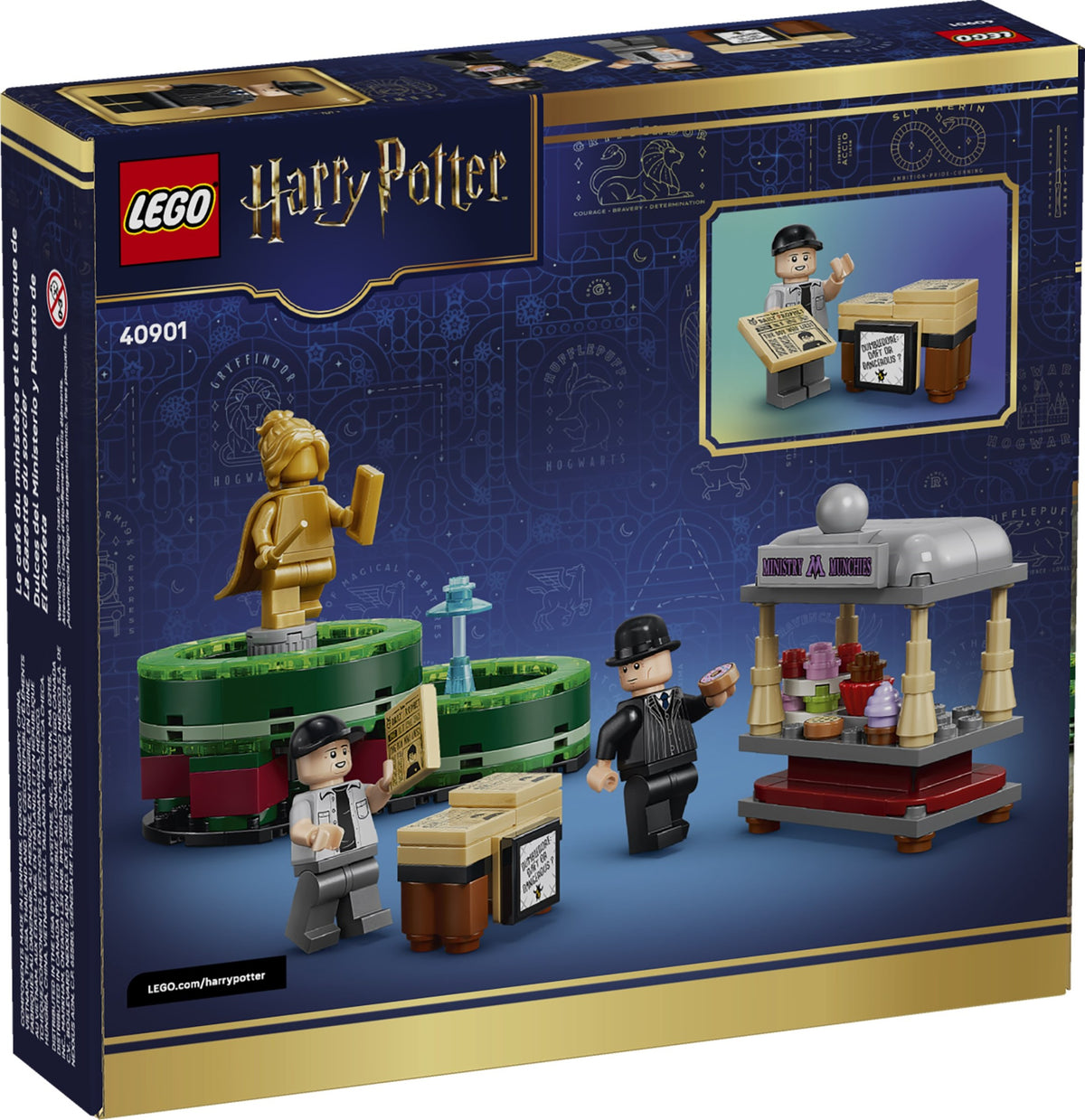 LEGO 40901 Ministry Munchies & The Daily Prophet Stands