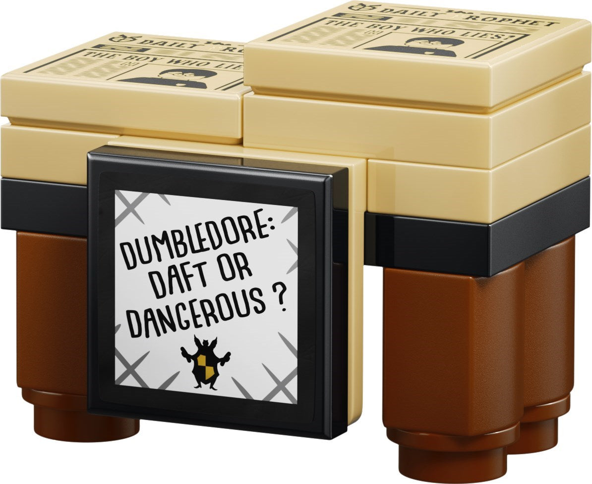 LEGO 40901 Ministry Munchies & The Daily Prophet Stands
